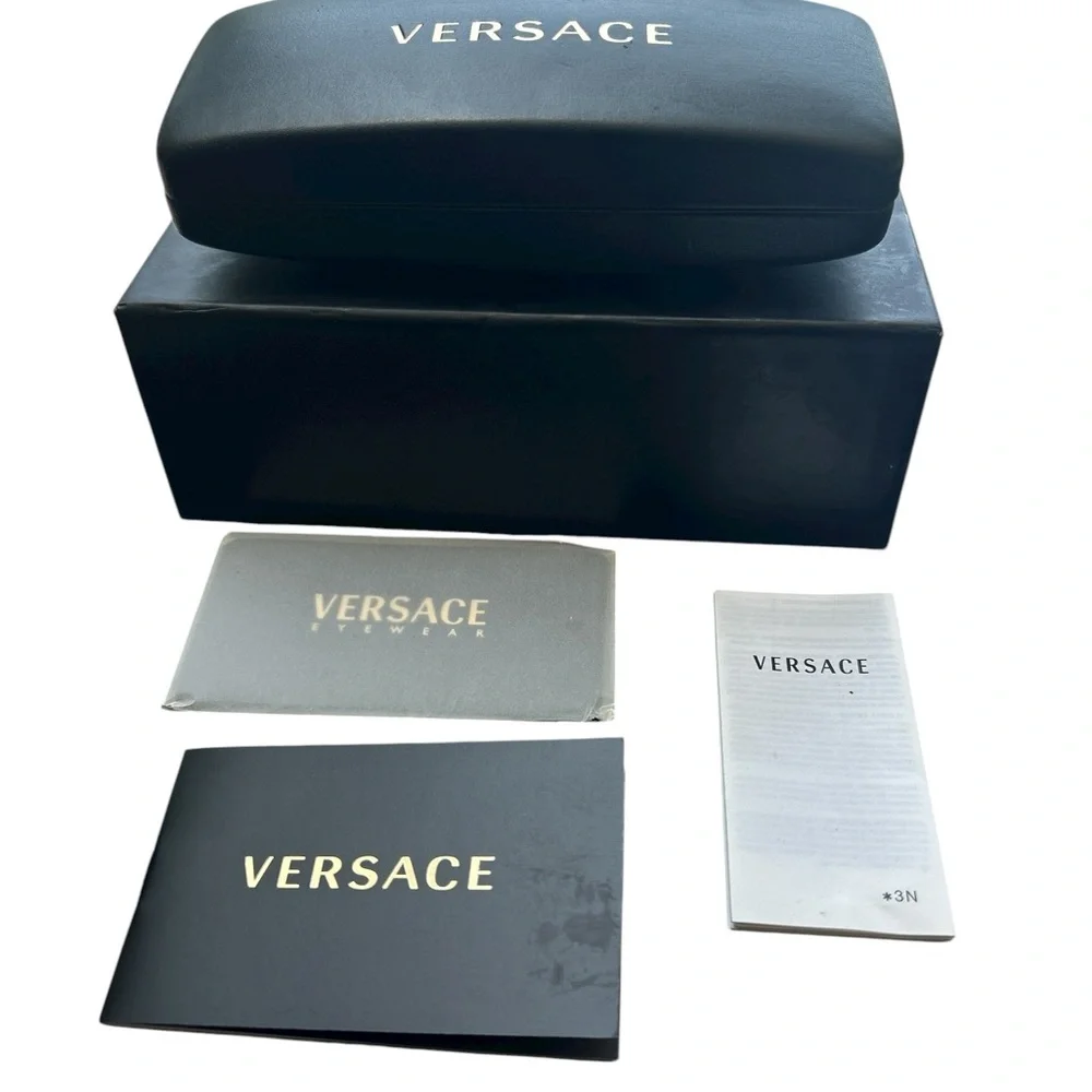 Versace Men’s Beige Metal Aviator VE2209 Sunglasses 1252/V3